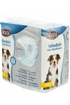 Paper Diapers for Female Dogs M-L 36 – TR Počet 12ks, Rozměr 52cm