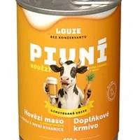LOUIE Dog konz. Pivní hovězí s mrkví piv.kvasnice Gramáž 400g