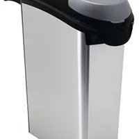 Contenedor para pienso seco plateado perro Gramáž 20kg, Objem 54l