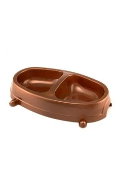 Plastic Double Bowl for Cats and Dogs SP Objem 0,30l