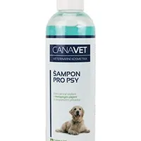 Champú para perros CANAVET con aditivo antiparasitario Objem 250ml