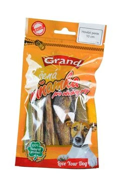 Dog Treat - Dried Beef Pizzle Počet 3ks, Rozměr 10cm