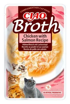 Cat Broth Chicken with Salmon Recipe Gramáž 40g