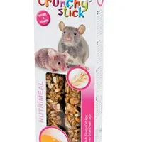 Snack CRUNCHY STICK para ratones con avena y huevo