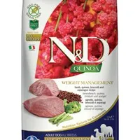 N&D Quinoa DOG Weight Management Lamb all breeds Gramáž 2,5kg