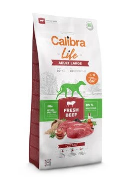 Calibra Dog Life Large Fresh Beef Stáří Adult, Gramáž 12kg