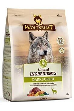 Dog Limited Ingred. Dark Forest Gramáž 1kg, Stáří Adult
