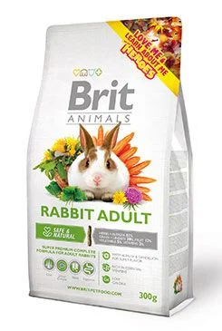 Brit Animals Rabbit Complete Gramáž 300g, Stáří Adult
