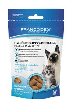 FRANCODEX pochoutka Breath Dental kočka Gramáž 65g