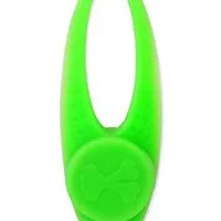 Přívěsek na obojek Dog Fantasy LED silikon zelený Rozměr 8cm