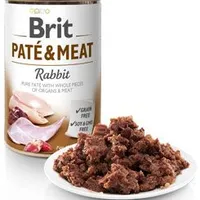 Brit Dog konz Paté & Meat Rabbit Gramáž 800g