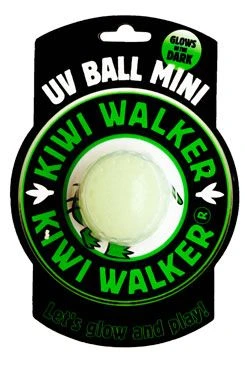 Juguete perro GLOW BALL MINI flotante de TPR Kiwi
