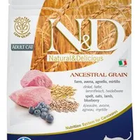 N&D LG CAT Lamb & Blueberry Gramáž 1,5kg, Stáří Adult