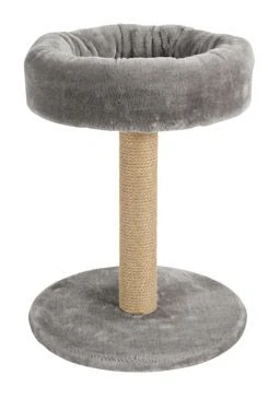 Scratching Post with Bed, Grey Rozměr 45cm