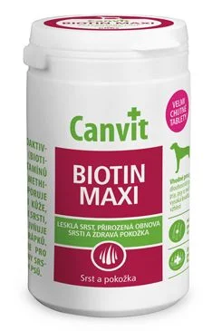 Canvit Biotin Maxi pro psy ochucený Gramáž 230g