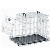 Jaula para coche Dog Residence móvil inclinada 76x53x61cm Savic
