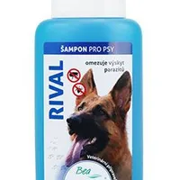 Champú antiparasitario Rival para perros Objem 570ml