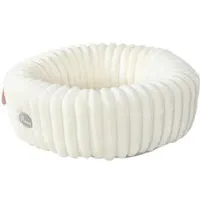 Cama redonda NAOMI acolchada beige