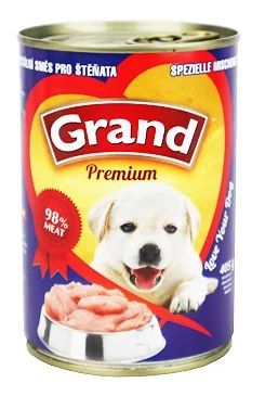 Dog can Premium Puppy special meat mix Gramáž 405g