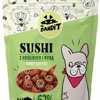 VetExpert snack SUSHI conejo y pescado Gramáž 80g