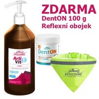 VITAR ArtiVit Syrup + DentON 100g + reflective collar Objem 1000ml