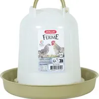 Bebedero de canal para aves de corral verde Objem 5l