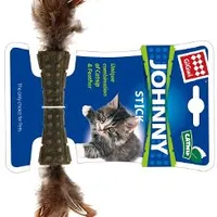 Cat Toy Johnny Stick Catnip with Feathers