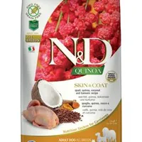 N&D Quinoa DOG Skin&Coat Quail all breeds Gramáž 2,5kg