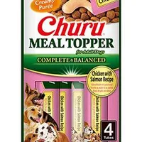 Dog Meal Topper Receta de Pollo con Salmón 4x14g