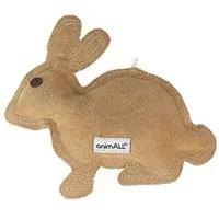 Juguete para perro Conejo de cuero natural 20x20cm