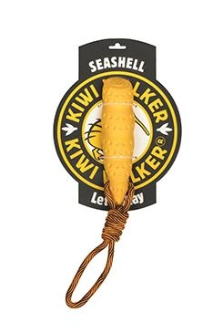Dog Toy SEASHELL MAXI Floating TPR Orange Kiwi