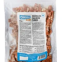 Premio para perros. Bocaditos de salmón marmolado Gramáž 500g