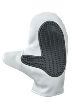 Grooming Glove Faux Leather with Rubber TR