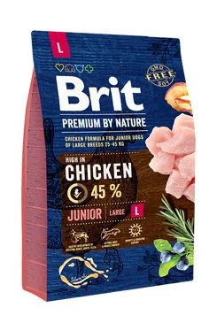 Brit Premium Dog by Nature Junior L Gramáž 3kg