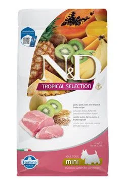 N&D TROPICAL SELECTION DOG Mini Pork Gramáž 1,5kg, Stáří Adult