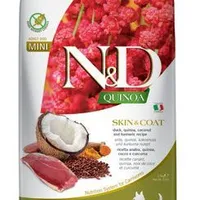 N&D Quinoa DOG Skin&Coat Duck Mini Gramáž 2,5kg, Stáří Adult