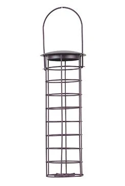 Outdoor Metal Feeder for Suet Balls Purple Rozměr 39cm