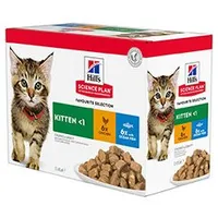 Hill's Fel. SP Kitten Chicken & Ocean Fish pouch 12x85g