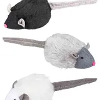 Cat Toy Microchip Mouse with Sound and Catnip TR Rozměr 6cm