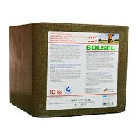 Bloque mineral de sal EXTRA para ganado y caballos, bloque forestal Gramáž 10kg
