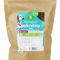 Hemp Press Cake in Pressed Flake Form ORGANIC Gramáž 1kg