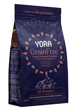 YORA Dog z hmyzu GrainFree All Breeds Gramáž 1,5kg, Stáří kočky Adult