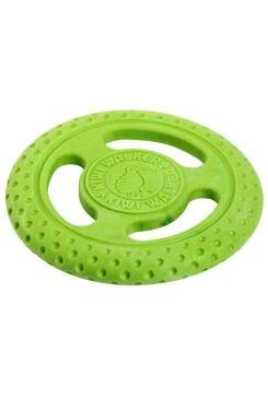 Juguete perro FRISBEE MAXI flotante de TPR verde Kiwi