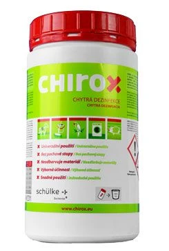 Chirox desinfectante para superficies y cuerpo de animales Gramáž 1kg