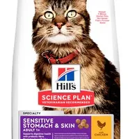 Hill's Fel. SP Sensitive Stomach & Skin Chicken Gramáž 1,5kg, Stáří Adult