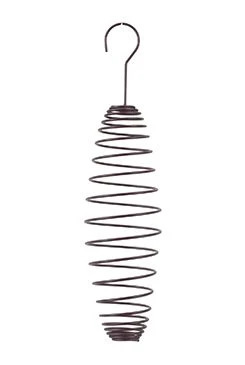 Outdoor SPIRAL feeder for fat balls, metal, purple Rozměr 22cm