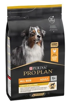 Dog All Size Light Sterilised Pollo Gramáž 14kg, Stáří Adult