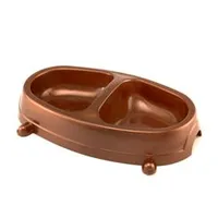 Plastic Double Bowl for Cats and Dogs SP Objem 0,30l