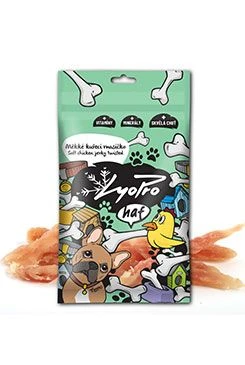 Premio para perros de carne de pollo blanda secada Gramáž 70g
