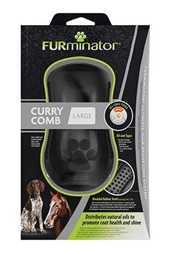 Cepillo Curry Comb Large para perros y caballos